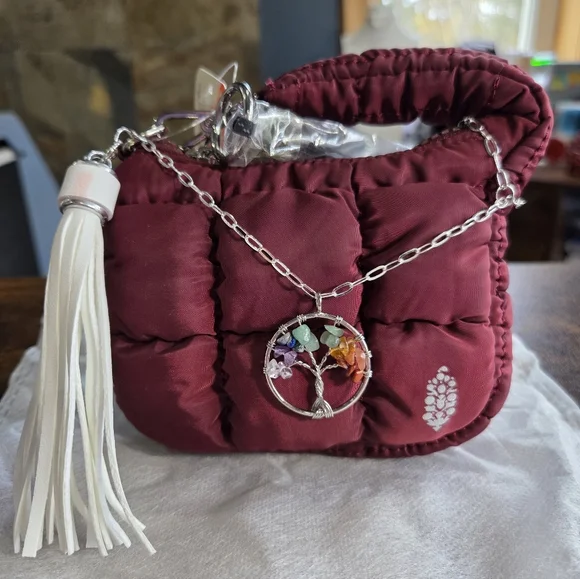 FP Movement Quilted Micro Pouch Custom Upcycled NWT - Picture 2 of 10